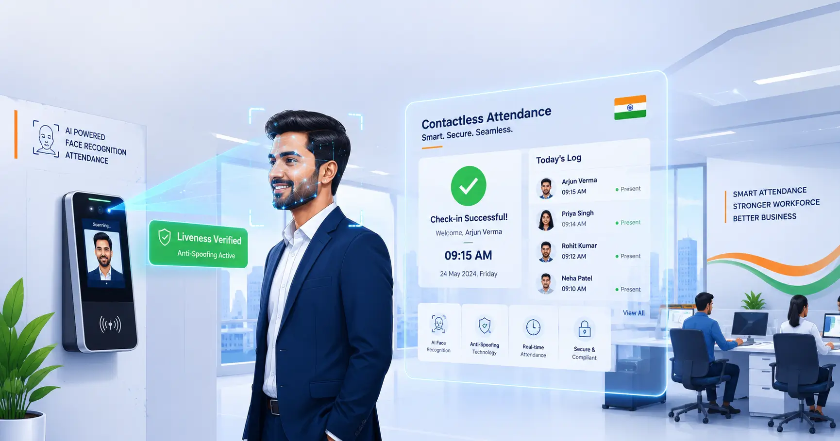 AI face recognition attendance guide