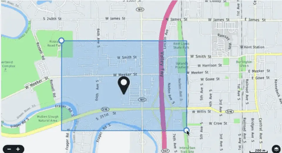 GPS geofencing attendance system on mobile app